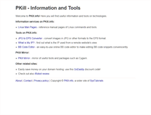 Tablet Screenshot of pkill.info